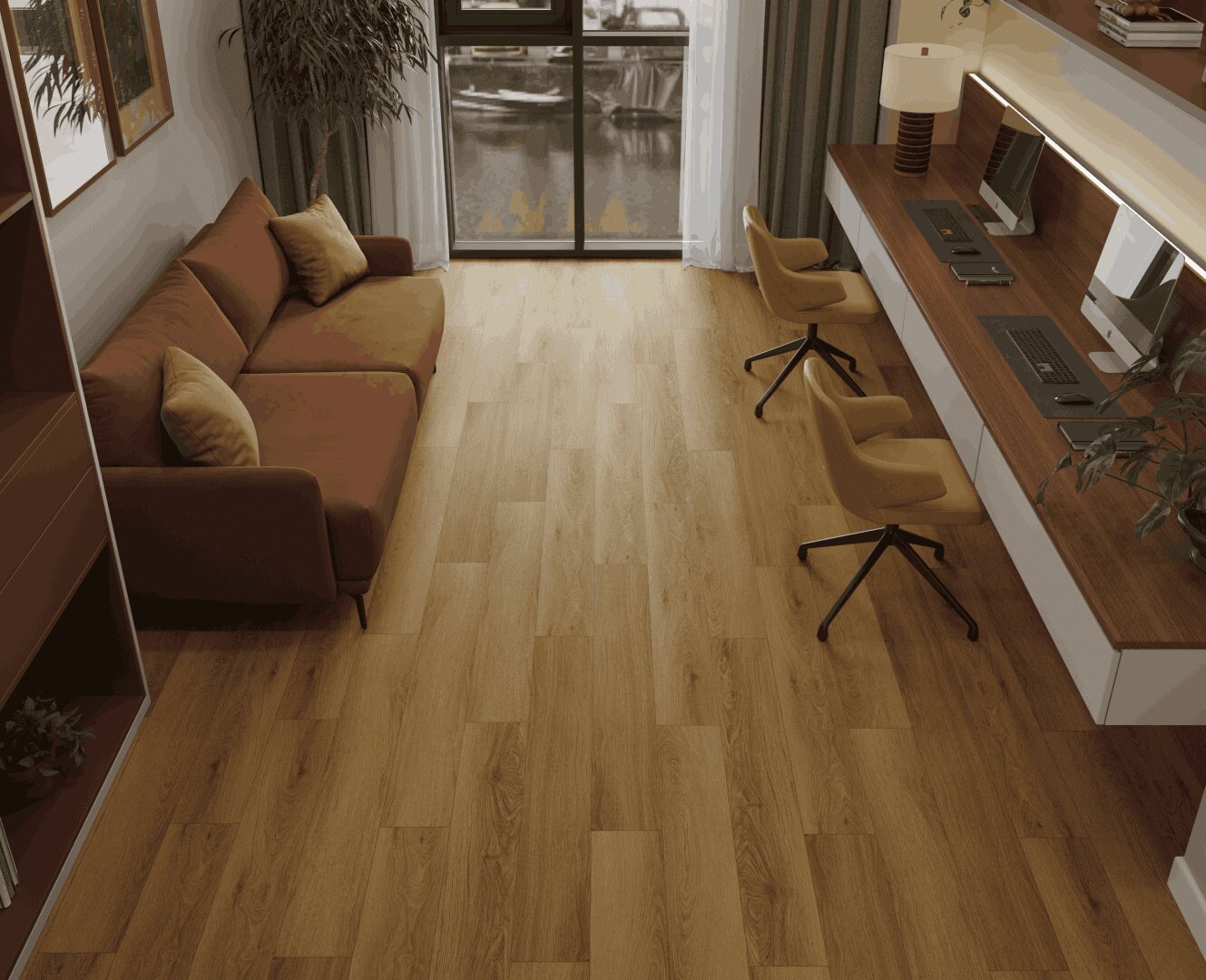 SPC ламинат Alpine Floor Титан 6 ЕСО 28-10 Селен
